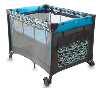 Foto 6 | Foto 6 | Cuna Corral Para Bebé Prinsel San Remo Con Mosquitero Azul