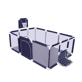 Foto 1 | Foto 1 | Corral De Bebé Juego De Niños Gimnasio Eo Safe Imports Esi-21019 Color Azul