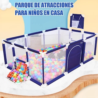 Foto 2 | Foto 2 | Corral De Bebé Juego De Niños Gimnasio Eo Safe Imports Esi-21019 Color Azul