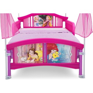 Foto 5 | Foto 5 | Cama Cuna Con Toldo Delta Children Princesas