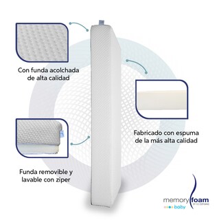 Foto 4 | Foto 4 | Colchón Memory Foam Baby Good color Blanco