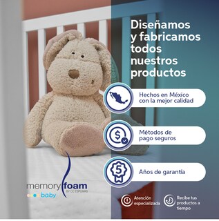 Foto 8 | Foto 8 | Colchón Memory Foam Baby Better color Blanco