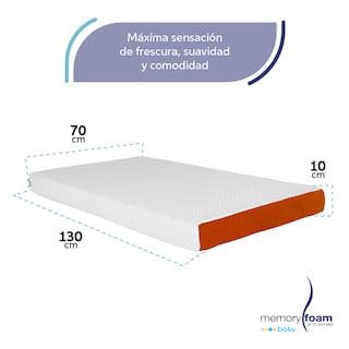 Foto 5 | Foto 5 | Colchón Memory Foam Baby Better color Blanco