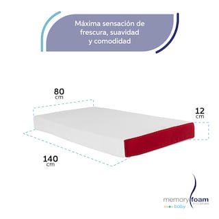Foto 5 | Foto 5 | Colchón Memory Foam Baby Great 140*80*12 Blanco