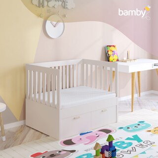 Foto 4 | Foto 4 | Colchón Cuna Impermeable Memory 120x60x10 Small Bamby