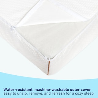Foto 5 | Foto 5 | Colchón Graco Dual-comfort Para Cuna Y Niño Pequeño, 15 Cm, Impermeable - Venta Internacional.