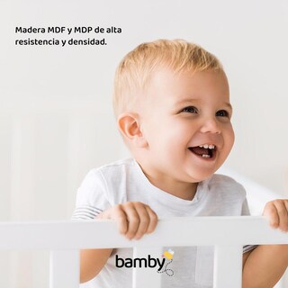 Foto 7 | Foto 7 | Cuna 3 En 1 Con Cajones Blanca Moderna Nordica Kingshouse