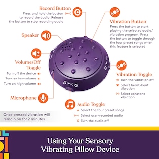 Foto 3 | Foto 3 | Suministros Especiales De Almohadas Sensoriales Vibratorias Para Niños Y Adultos - Venta Internacional.