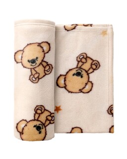 Foto 3 | Foto 3 | Cobertor Ligero Viajero Teddy Bear Chiqui Mundo color Beige
