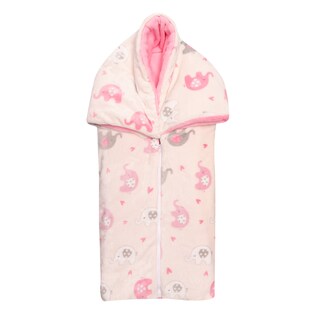 Foto 1 | Foto 1 | Cobertor Chiquimundo Chiqui Sack Alaska Elefantitas color Rosa