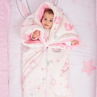 Foto 3 | Foto 3 | Cobertor Chiquimundo Chiqui Sack Alaska Elefantitas color Rosa