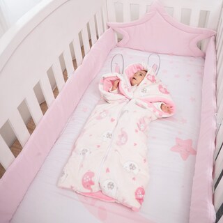 Foto 4 | Foto 4 | Cobertor Chiquimundo Chiqui Sack Alaska Elefantitas color Rosa