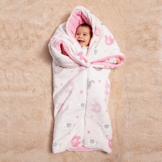 Foto 5 | Foto 5 | Cobertor Chiquimundo Chiqui Sack Alaska Elefantitas color Rosa