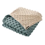Cobija Para Bebe Manta Cobertor  Belug  Verde Beige