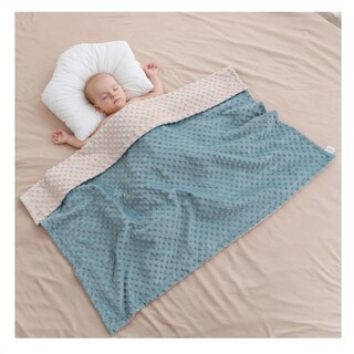 Foto 5 | Foto 5 | Cobija Para Bebe Manta Cobertor  Lab.g  Verde Beige