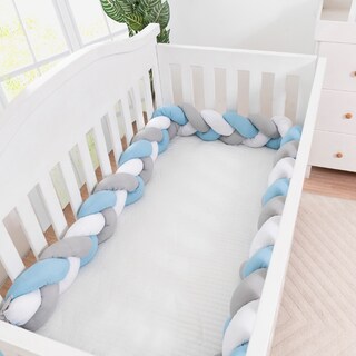 Foto 4 | Foto 4 | Protector para Cuna Chiquimundo Trenzado Azul