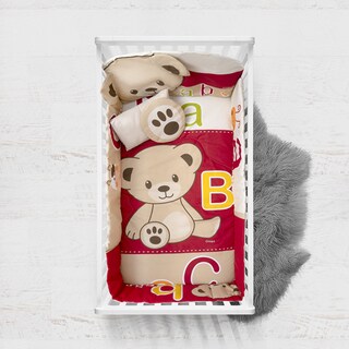 Foto 2 | Foto 2 | Set de Edredón Chiqui Mundo para Cuna Ositos ABC