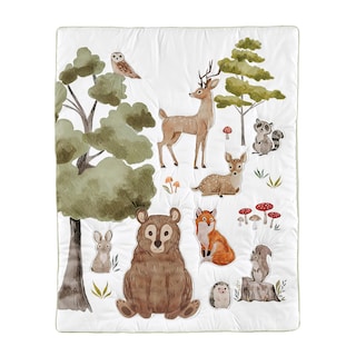 Foto 3 | Foto 3 | Juego De Ropa De Cama Para Cuna Sweet Jojo Designs Woodland Forest Animals - Venta Internacional.