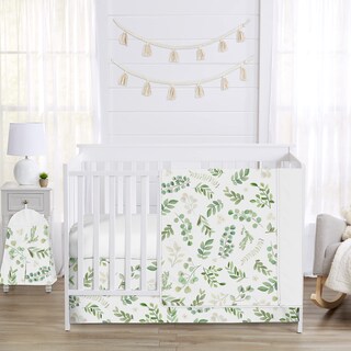 Foto 1 | Foto 1 | Juego De Ropa De Cama Para Cuna Sweet Jojo Designs Floral Leaf, 4 Piezas - Venta Internacional.