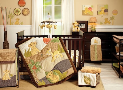 Foto 1 | Foto 1 | Juego De Ropa De Cama Para Cuna Disney Lion King Simba's Wild Adventure - Venta Internacional.