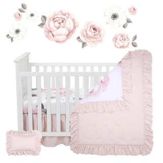 Foto 1 | Foto 1 | Sets para Cuna Lambs & Ivy Floral Garden Acuarela Rosa - Venta Internacional