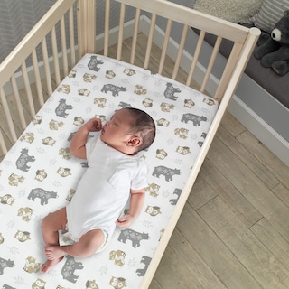 Foto 5 | Foto 5 | Juego De Ropa De Cama Para Cuna Lambs & Ivy Woodland Forest Animal, 5 Piezas - Venta Internacional.