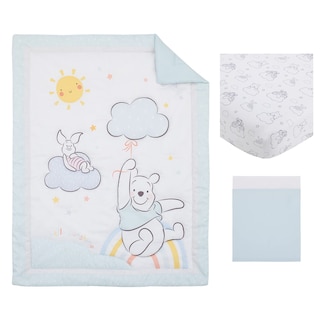 Foto 5 | Foto 5 | Juego De Ropa De Cama Infantil Para Cuna Disney Winnie The Pooh, 3 Piezas - Venta Internacional.