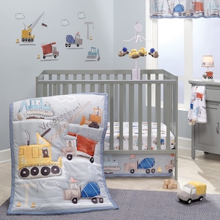 Foto 1 | Foto 1 | Juego De Ropa De Cama Para Cuna Bedtime Originals Construction Zone De 3 Piezas - Venta Internacional.