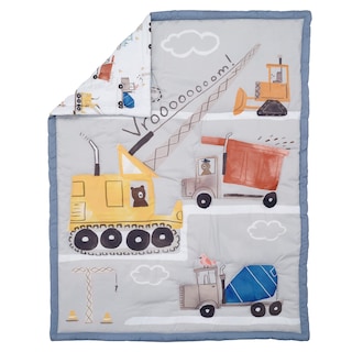 Foto 3 | Foto 3 | Juego De Ropa De Cama Para Cuna Bedtime Originals Construction Zone De 3 Piezas - Venta Internacional.