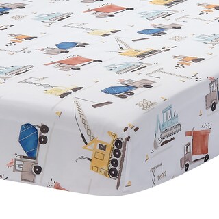 Foto 4 | Foto 4 | Juego De Ropa De Cama Para Cuna Bedtime Originals Construction Zone De 3 Piezas - Venta Internacional.