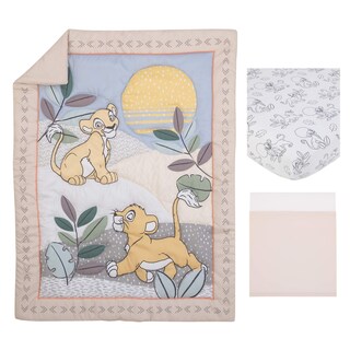 Foto 5 | Foto 5 | Juego De Ropa De Cama Para Cuna Disney Lion King Leader Of The Pack, 3 Piezas - Venta Internacional.
