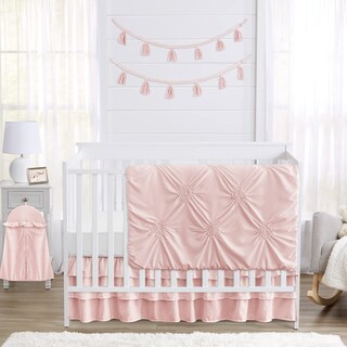 Foto 1 | Foto 1 | Juego De Ropa De Cama Para Cuna Sweet Jojo Designs Harper Blush Pink, 4 Unidades - Venta Internacional.