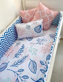 Foto 3 | Foto 3 | Juego Dflores Azules 95 * 140 Cm.