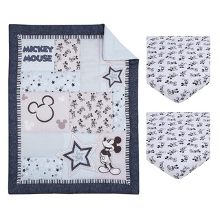 Foto 4 | Foto 4 | Juego De Ropa De Cama Disney Mickey Mouse Timeless Mickey, 3 Piezas - Venta Internacional.
