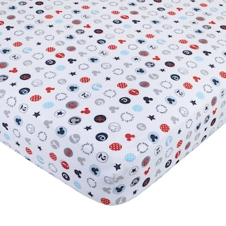 Foto 4 | Foto 4 | Juego De Ropa De Cama Para Cuna De Bebé Disney Amazing Mickey Mouse, 3 Piezas - Venta Internacional.