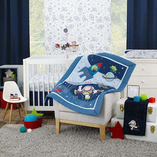Foto 6 | Foto 6 | Juego De Ropa De Cama Para Cuna Disney Toy Story Outta This World, 3 Piezas - Venta Internacional.
