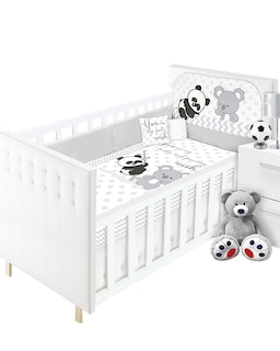 Foto 2 | Foto 2 | Set De Edredón Baby Baby  Mod. Panditas Para Cama Cuna Corral 6 Pzas