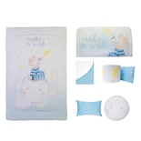 Juego De Edredón Chiquimundo Para Cuna Dreamer 6 Pzas