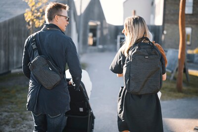 Foto 7 | Foto 7 | Mochila Para Cambiar Pañales Thule Negra Con Cambiador Y Bolsa Para Guardar Basura - Venta Internacional.