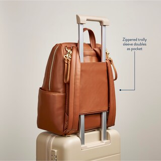 Foto 7 | Foto 7 | Mochila Para Pañales Itzy Ritzy Eras De Gran Capacidad, Color Coñac - Venta Internacional.