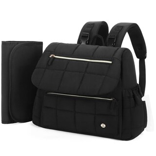 Foto 1 | Foto 1 | Mochila Para Pañales Telena Puffer Con Bolsillos Aislantes, Color Negro - Venta Internacional.