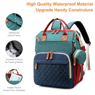 Foto 3 | Foto 3 | Bolsa De Pañales Lamroro, Impermeable, 3 En 1, Con Cambiador - Venta Internacional.