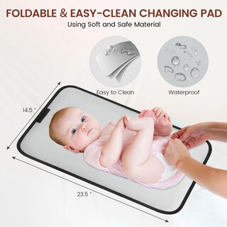 Foto 5 | Foto 5 | Mochila Para Pañales Lovevook Con Cambiador, 30 L, Color Beige - Venta Internacional.