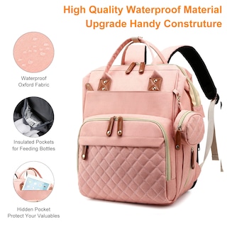 Foto 3 | Foto 3 | Bolsa De Pañales Lamroro Impermeable 3 En 1 Con Cambiador - Venta Internacional.