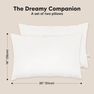 Foto 3 | Foto 3 | Almohada Keababies Algodón Orgánico Suave 35 X 50 Cm Paquete De 2 - Venta Internacional