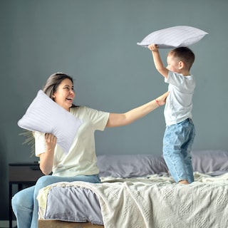 Foto 6 | Foto 6 | Paquete De 2 Almohadas Utopia Para Niños Pequeños, Mezcla De Algodón, 35 X 48 Cm - Venta Internacional.