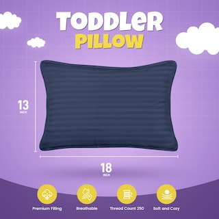 Foto 2 | Foto 2 | Juego de 2 Almohadas para Niños Lavanda 33 x 46 cm 2 Años - Venta Internacional - Venta Internacional