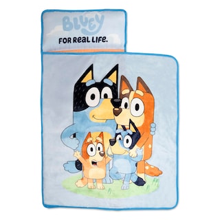Foto 1 | Foto 1 | Alfombrilla De Siesta Para Niños Pequeños Nojo Bluey Para La Vida Real Con Almohada Y Manta - Venta Internacional.
