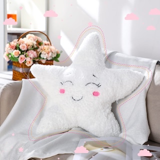 Foto 4 | Foto 4 | Cojines De Peluche Queekay Cloud Rainbow Sun Moon Star - Venta Internacional.