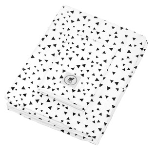 Foto 1 | Foto 1 | Juego de Sábanas para Cama Cuna Nap JSA0129 color Blanco 2 Piezas - Triángulos
